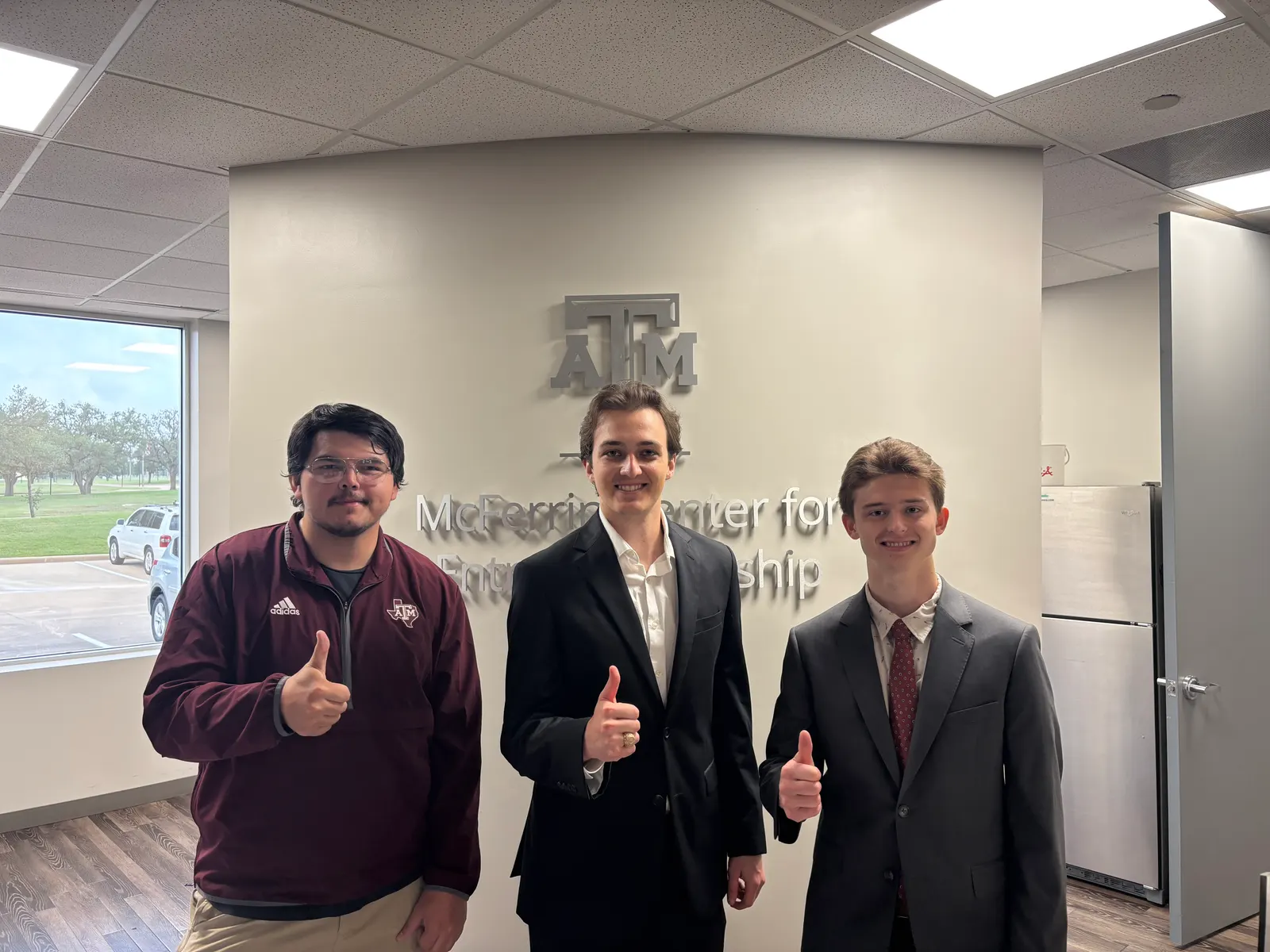 Pickey team at the Texas A&M McFerrin Center for Entrepreneurship