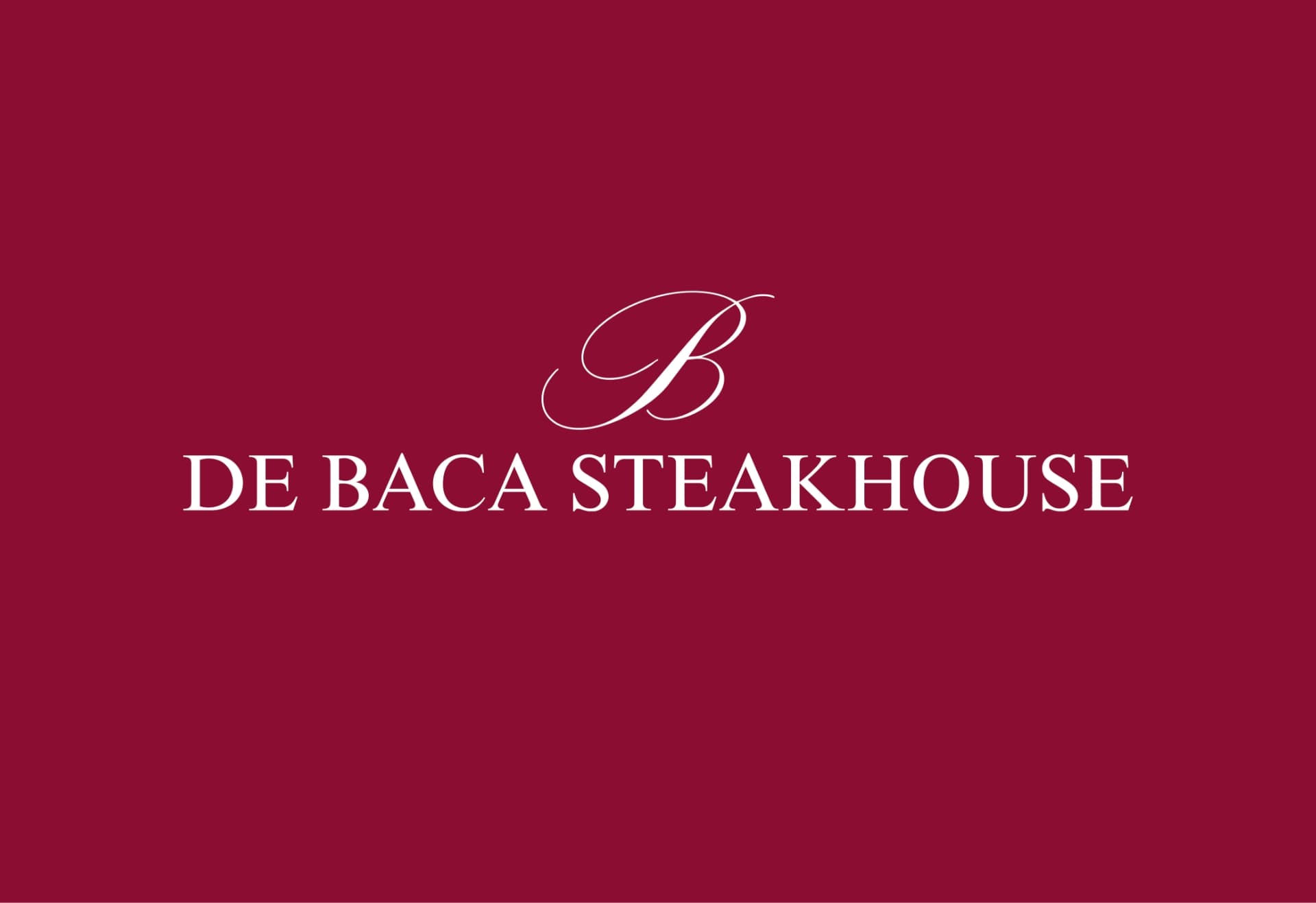 De Baca Steakhouse logo