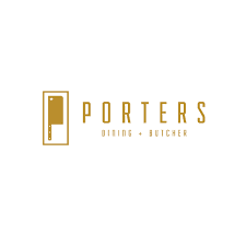 Porters Dining + Butcher logo